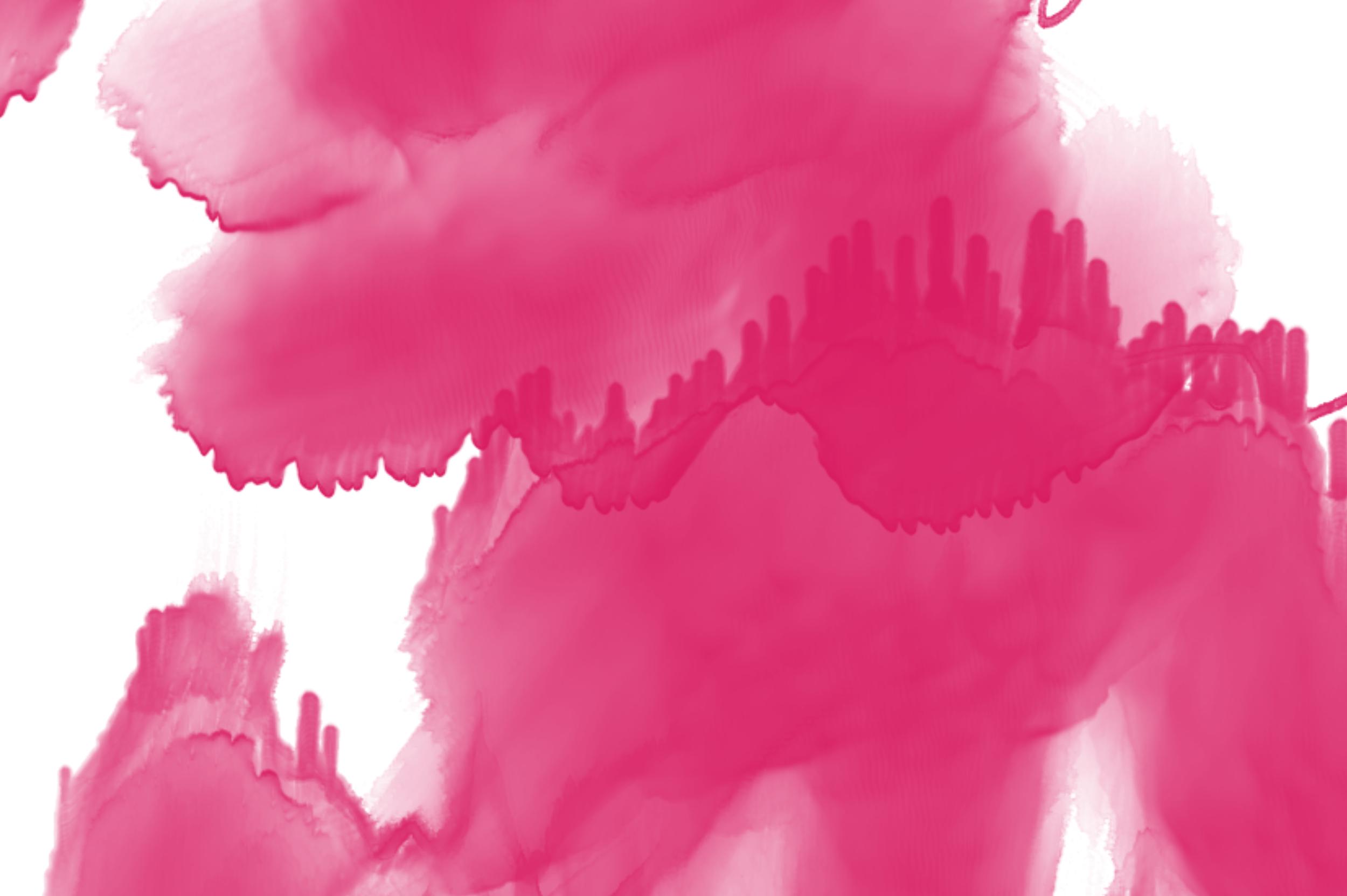 Watercolor Stains Wedding