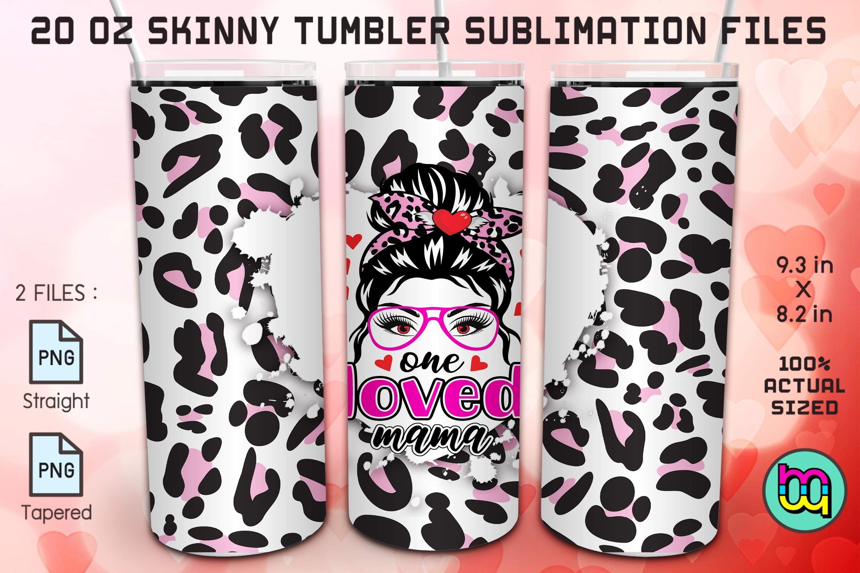 Valentine Leopard Skin Mama Life Tumbler