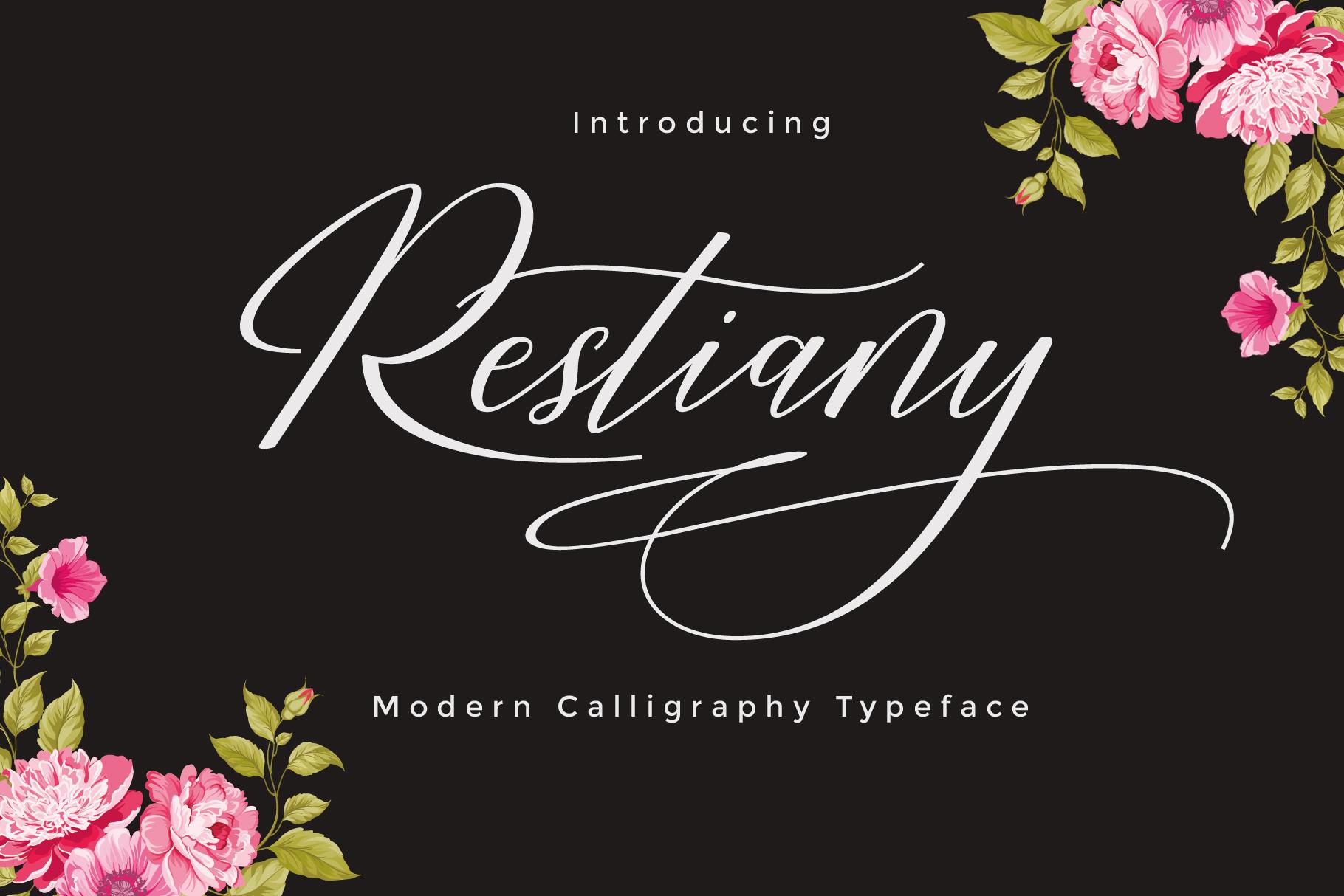 Restiany Script Font