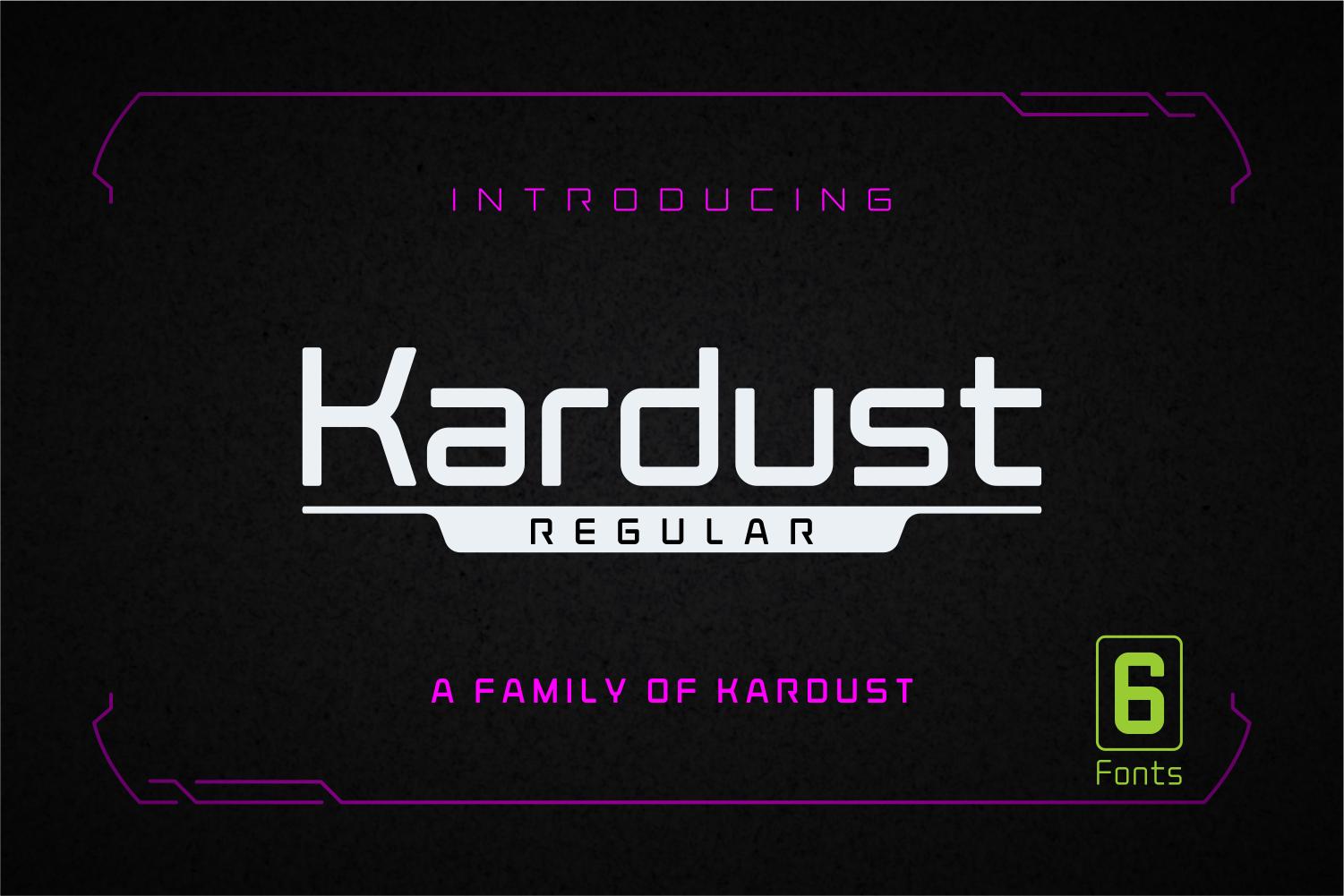 Kardust Font