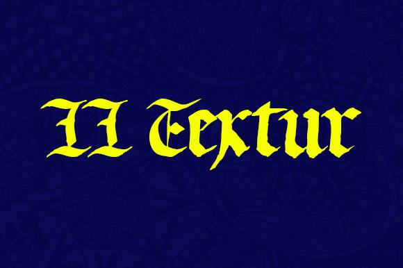 LL Textur Font
