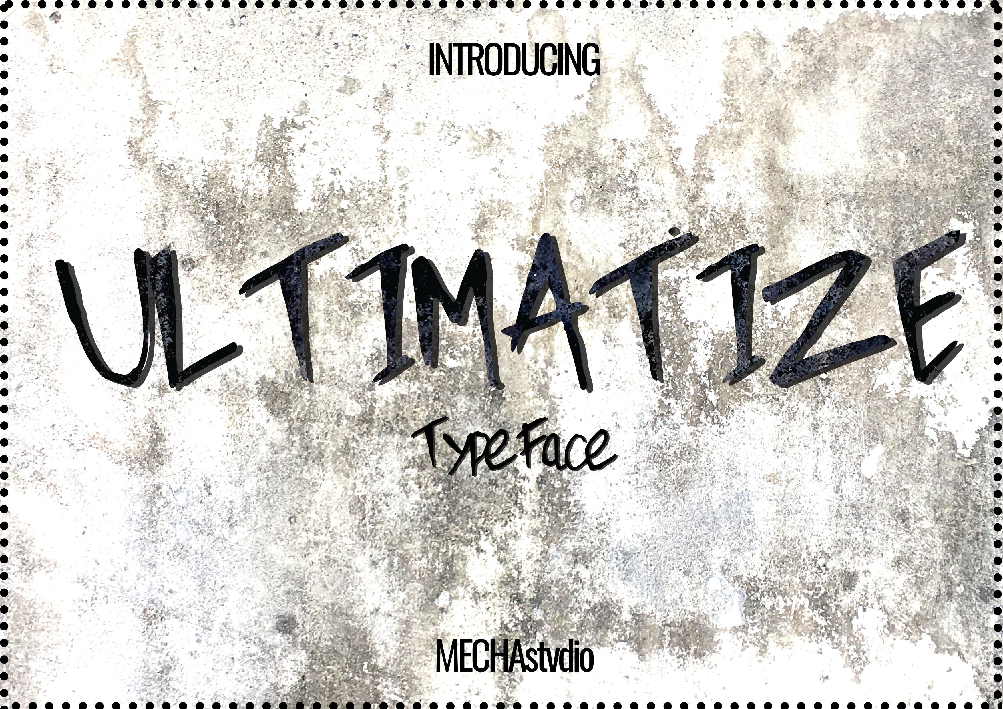 Ultimatize Font