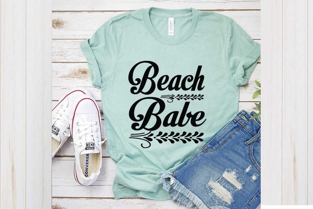 Beach Svg Design, Beach Babe