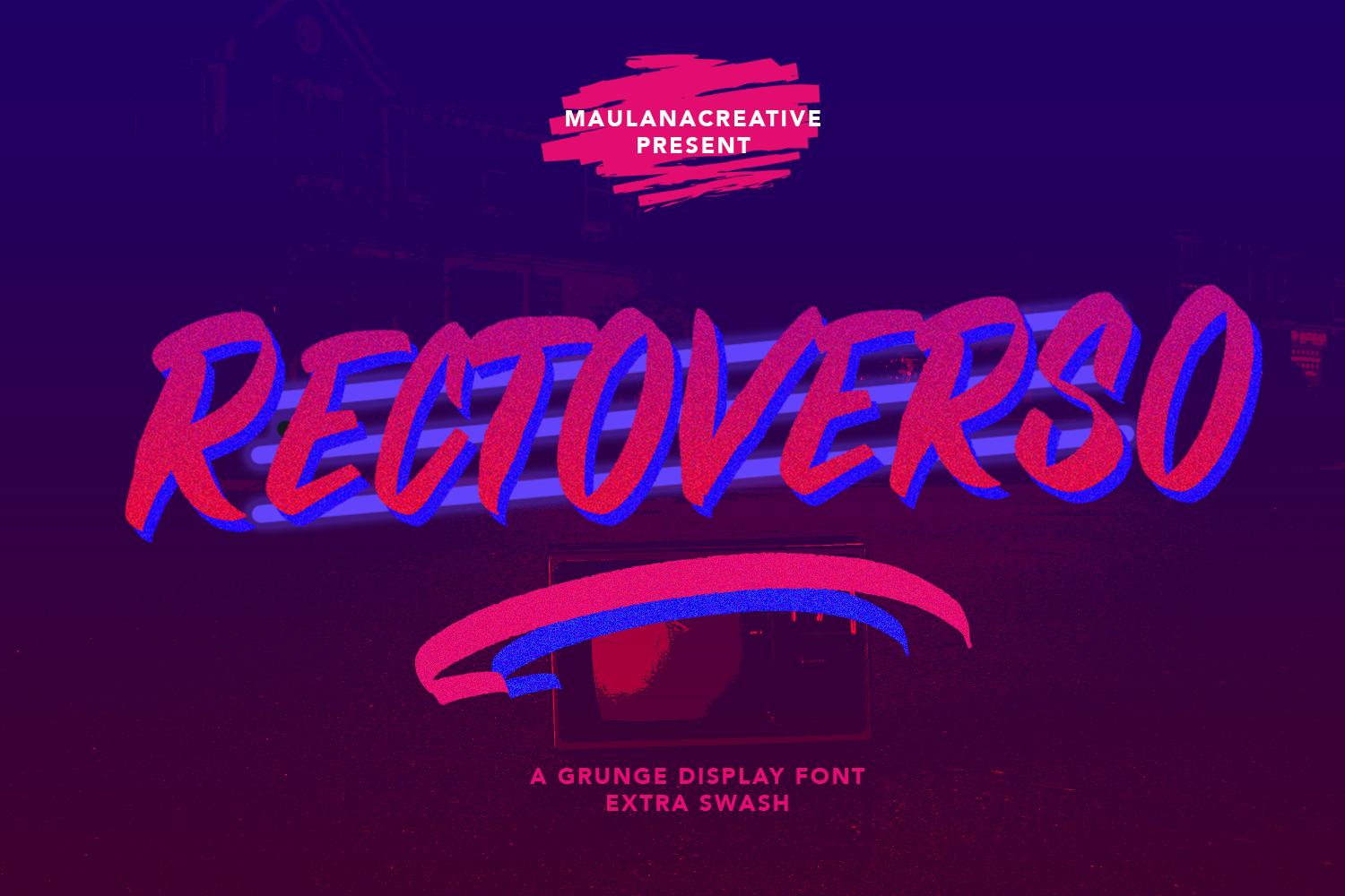 Rectoverso Font