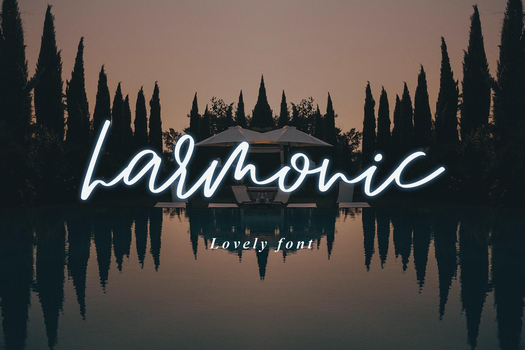 Harmonic Font