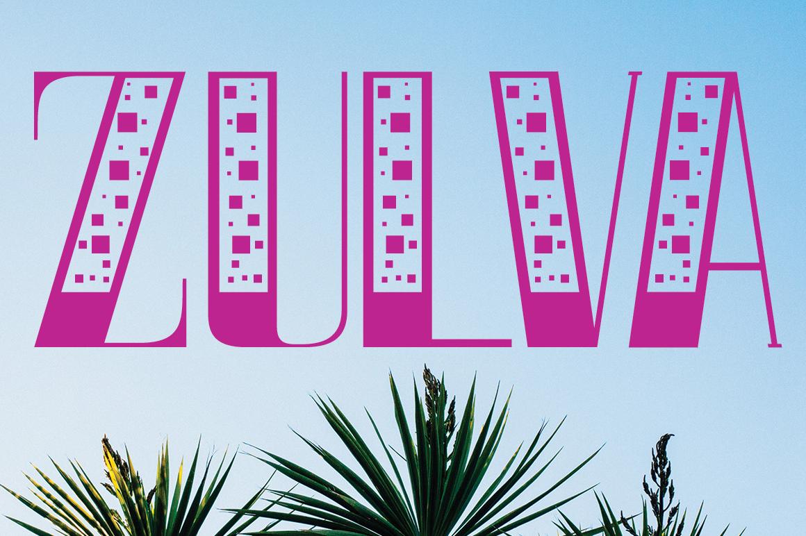 Zulva Font