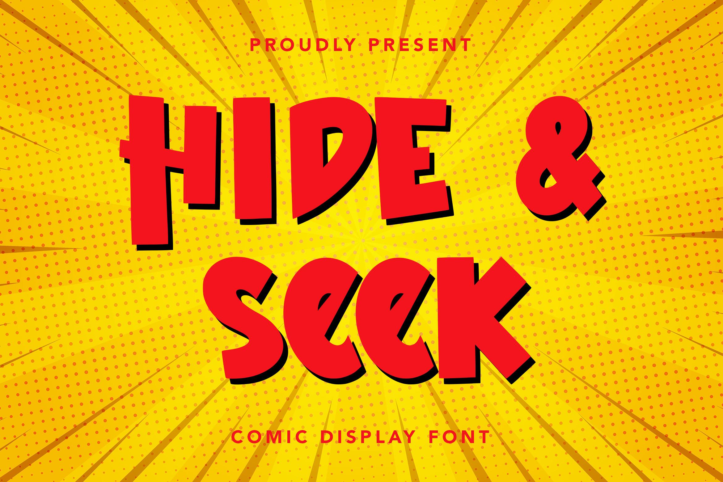 Hide and Seek Font