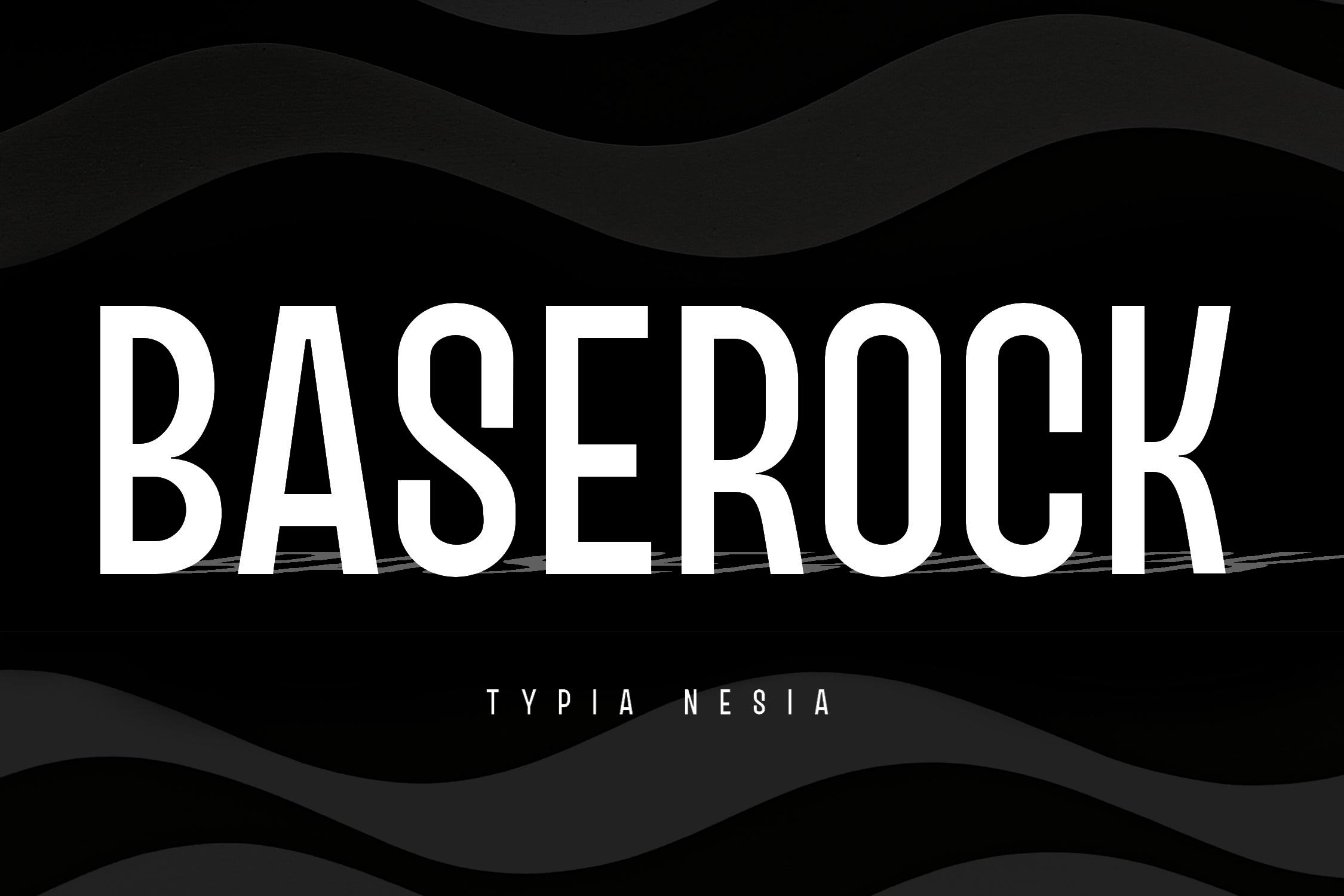 Baserock Font