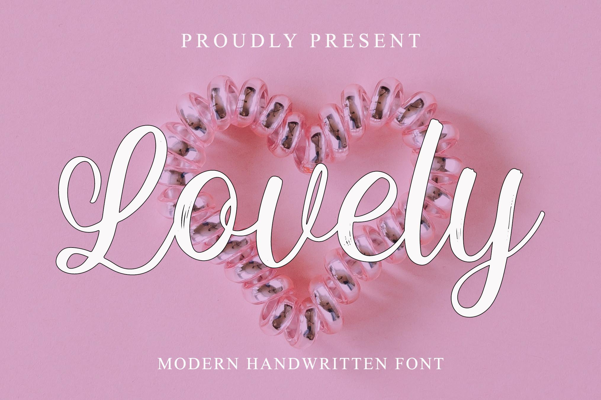 Lovely Font