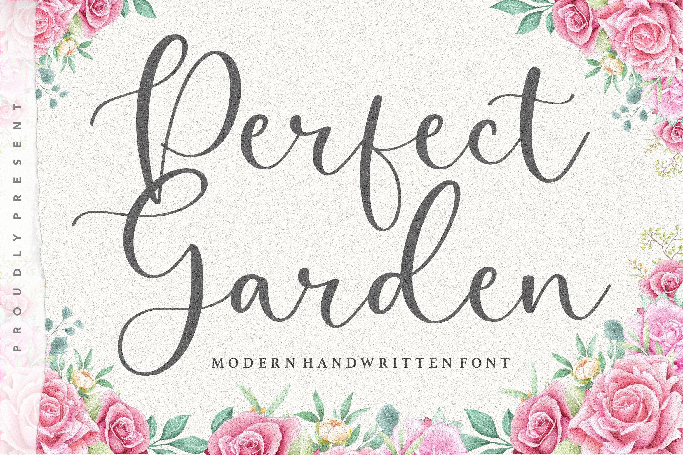 Perfect Garden Font