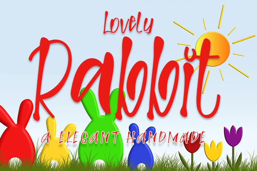 Lovely Rabbit Font