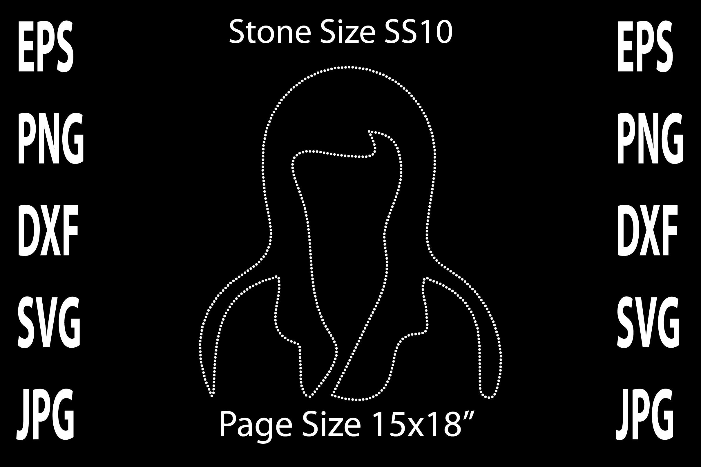 Nurse Rhinestone Template Design