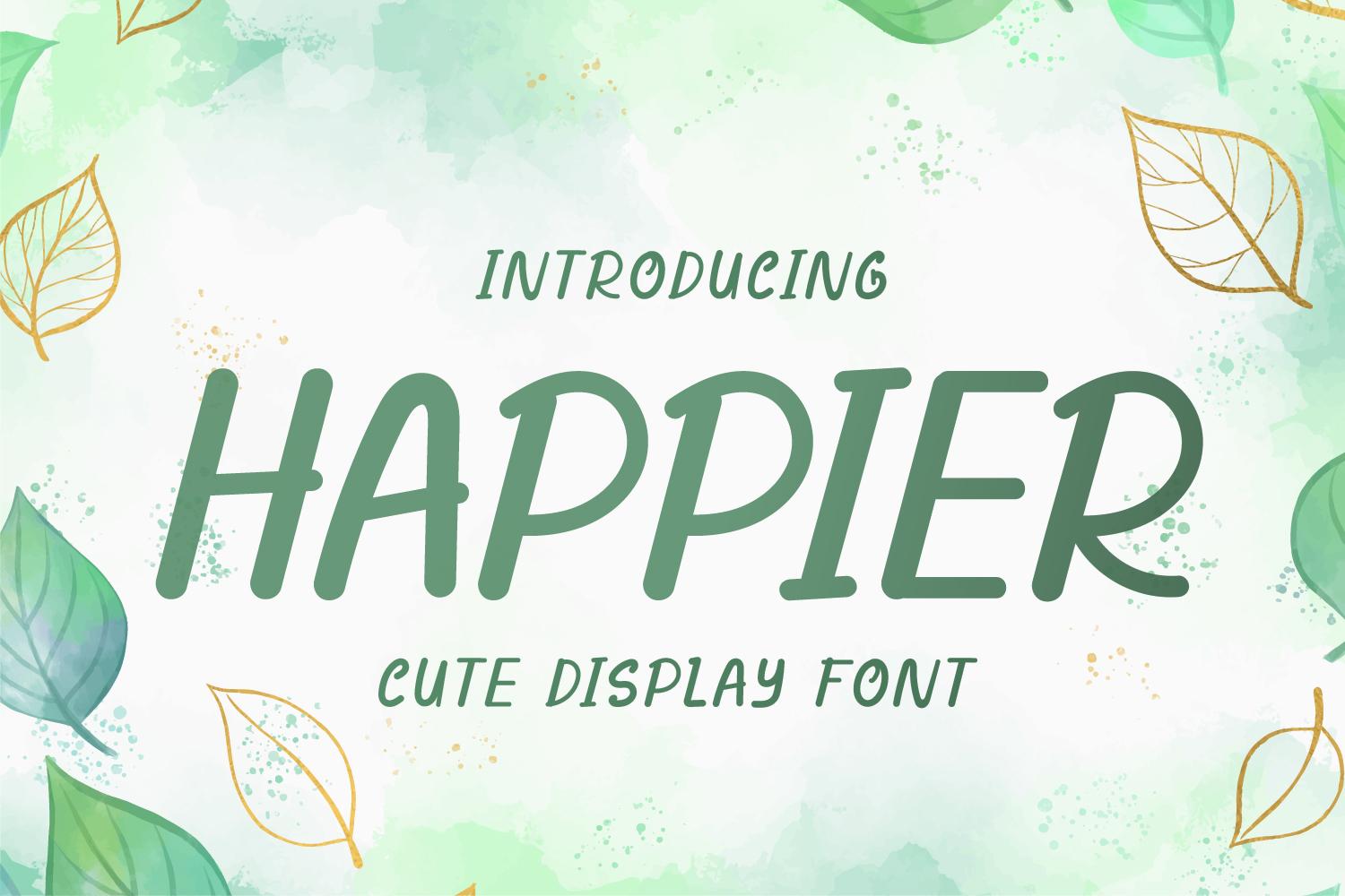 Happier Font