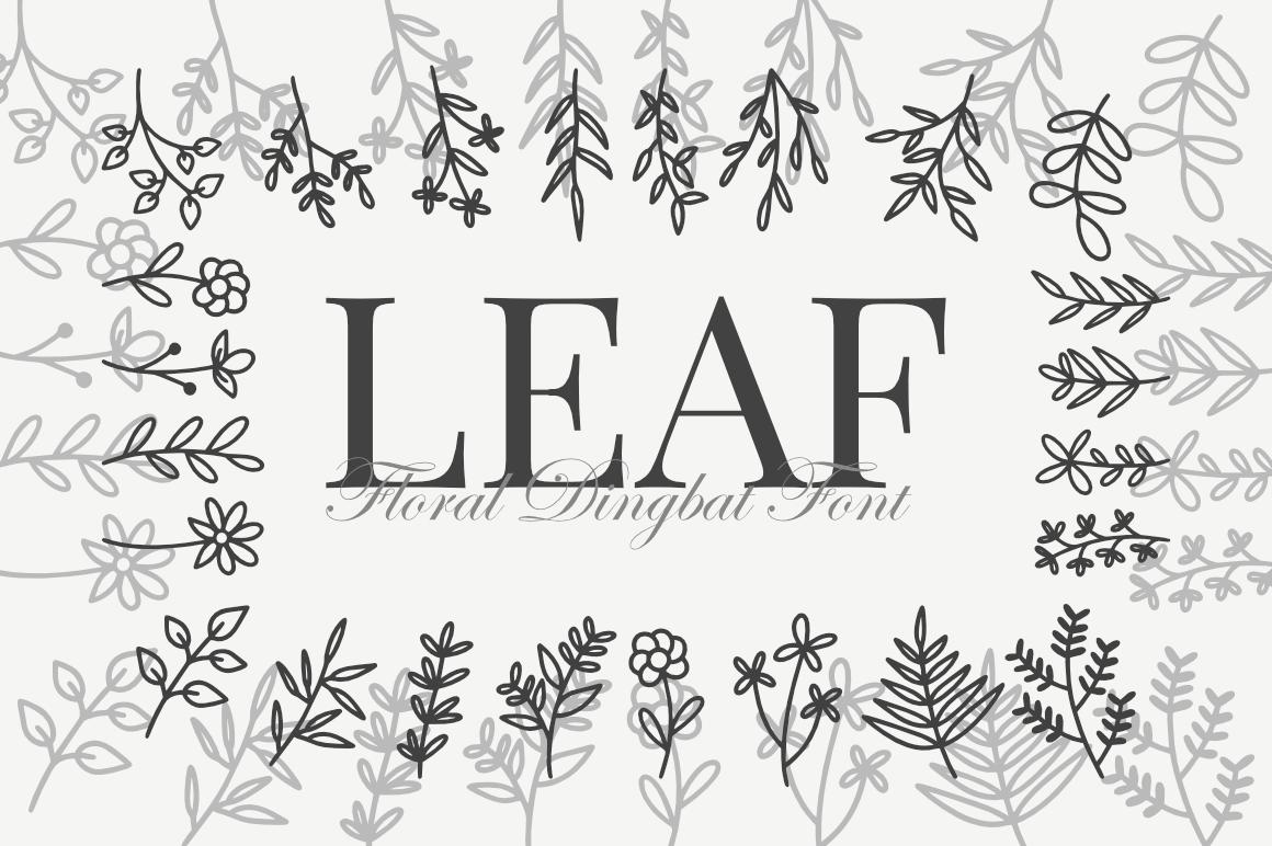 Leaf Font
