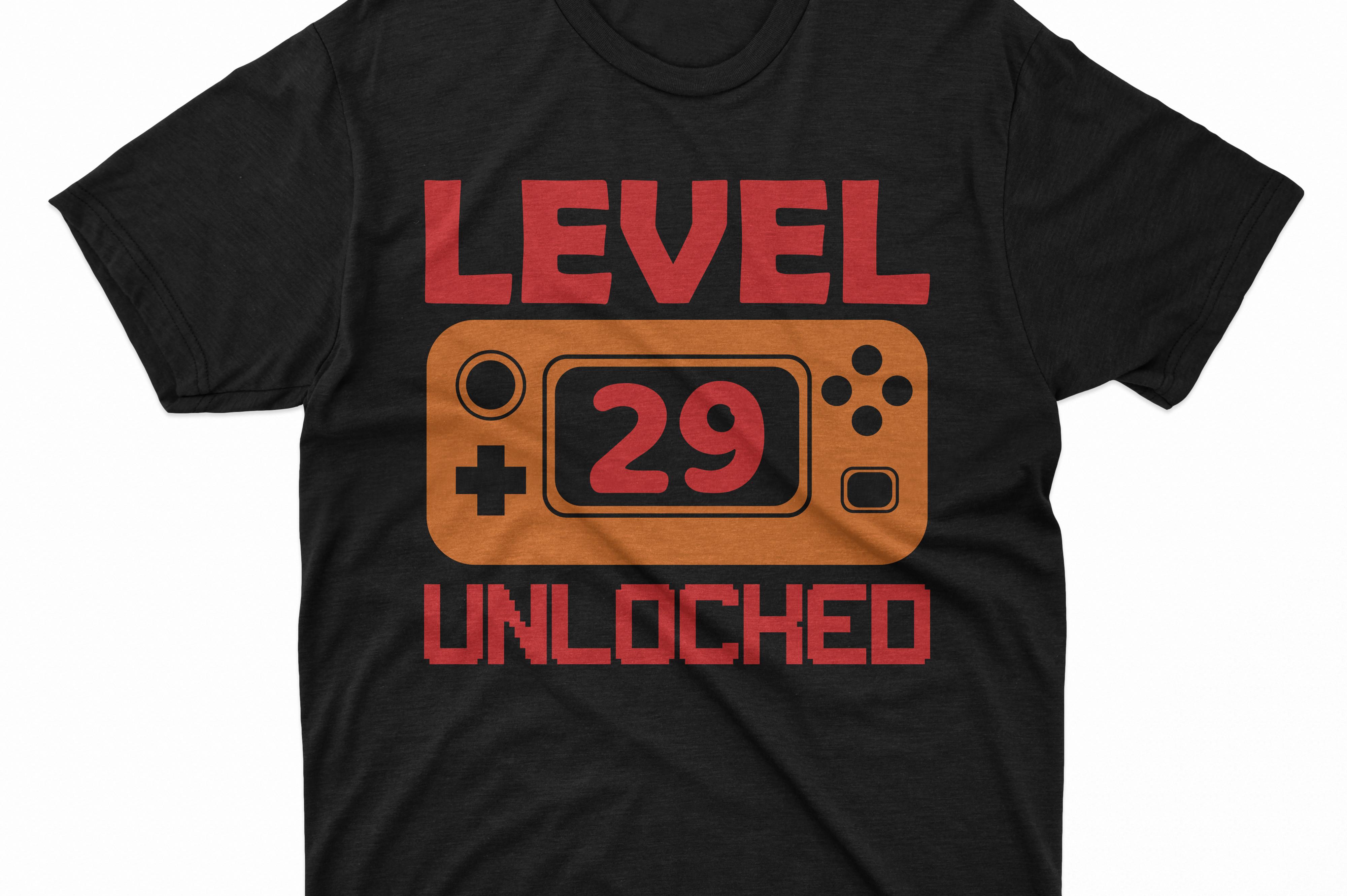 Level 29 Unlocked Gaming Shirt