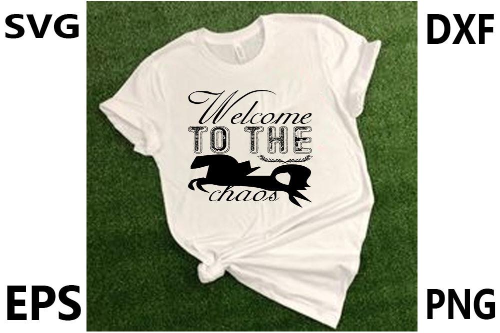 Unicorn Svg Design,Welcome to the Chaos