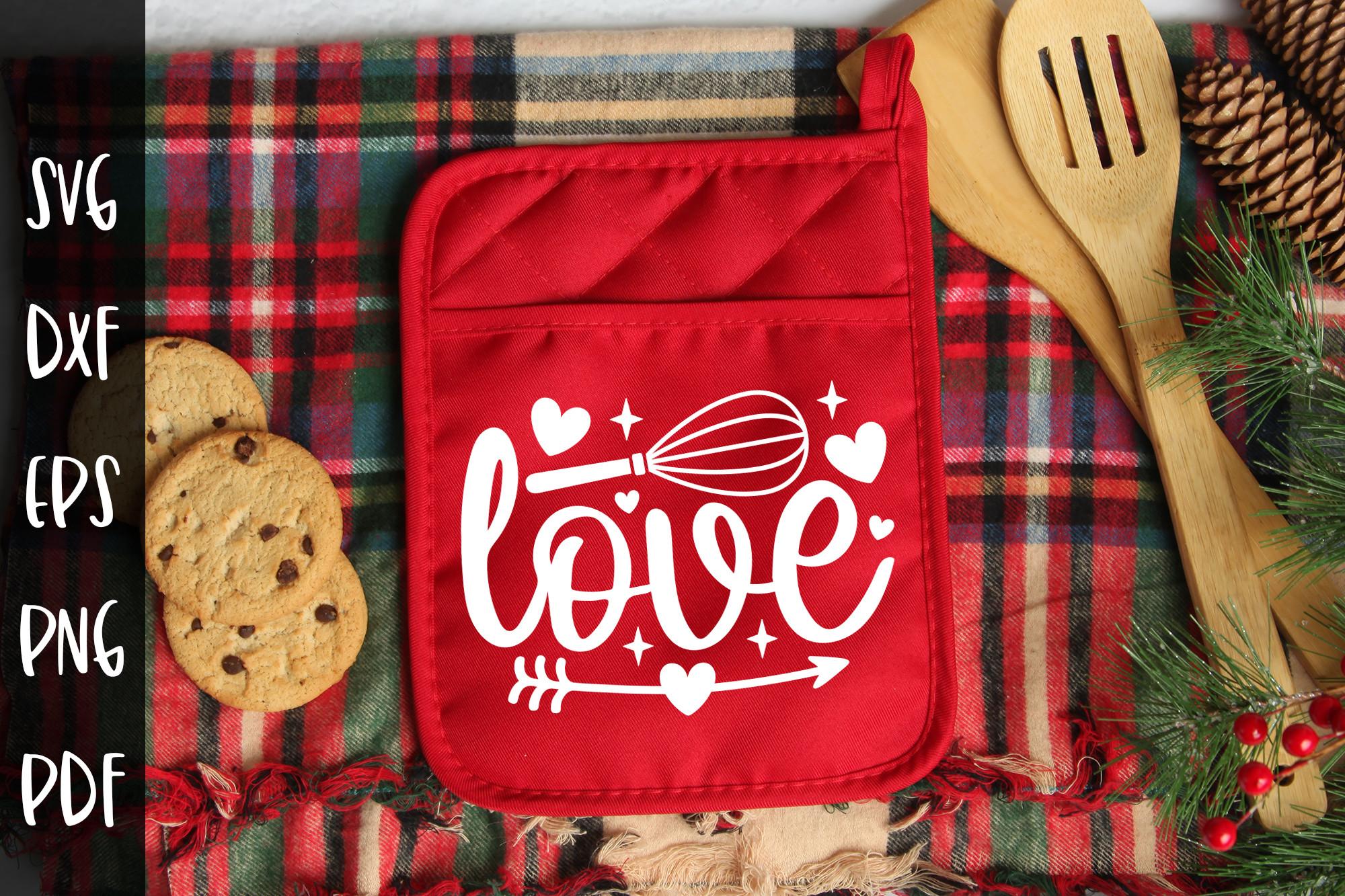 Love SVG | Valentine Pot Holder SVG