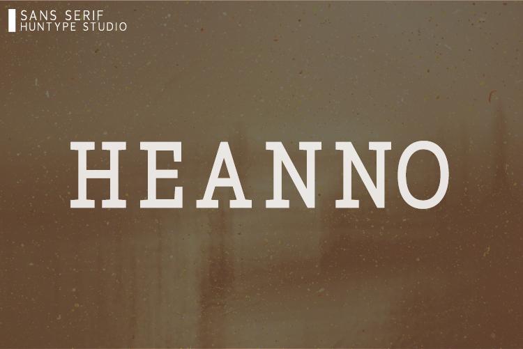 Heanno Font