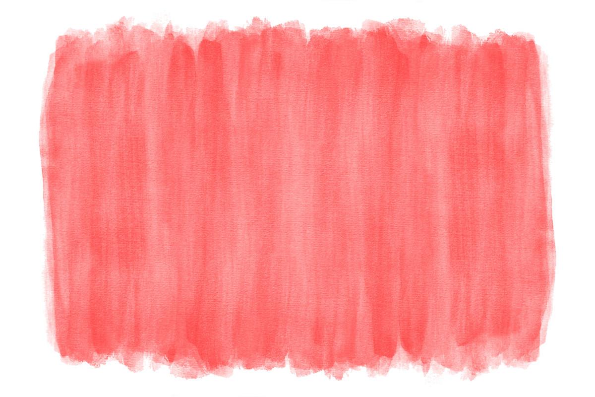Red Watercolor Background with Vertical Brushstroke Texture
