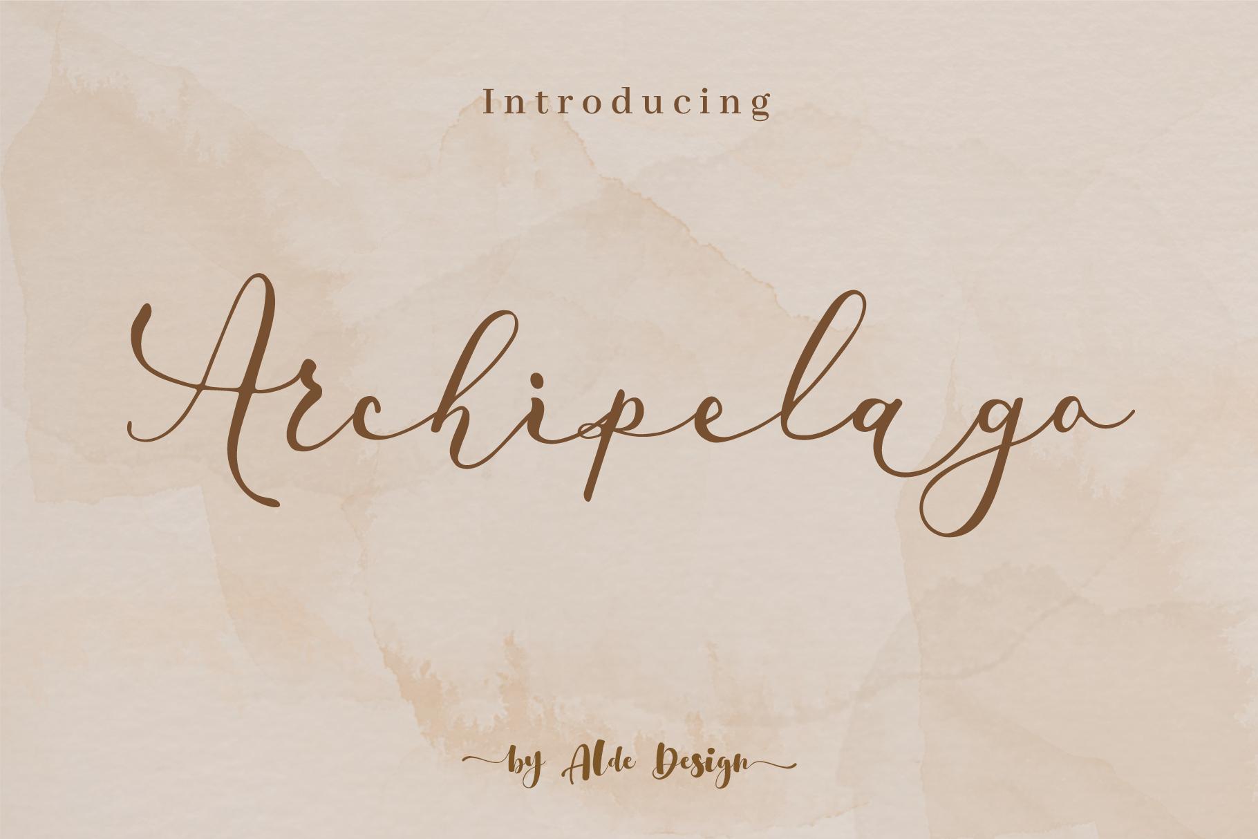 Archipelago Font