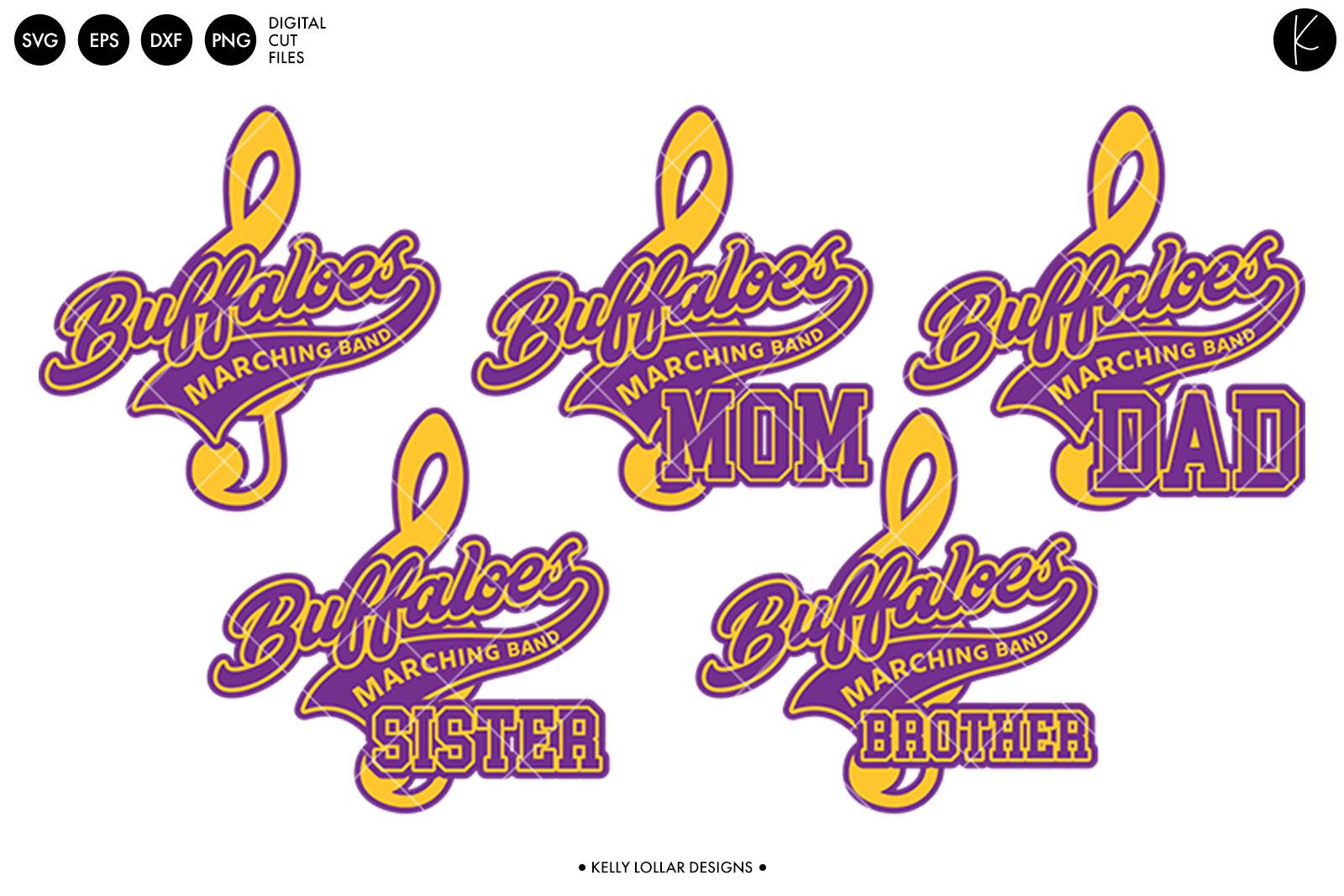 Buffaloes Marching Band Family Pack
