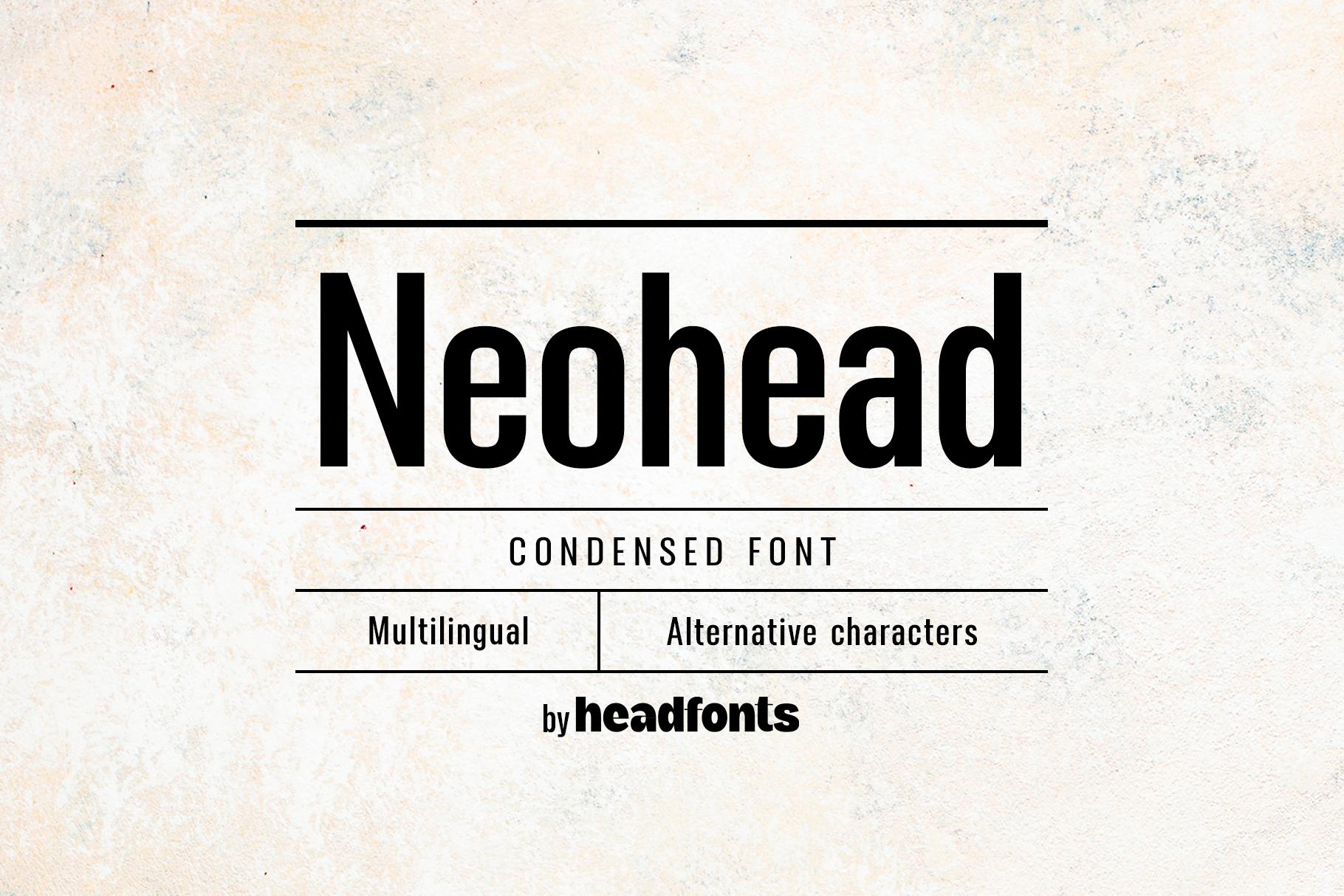 Neohead Font