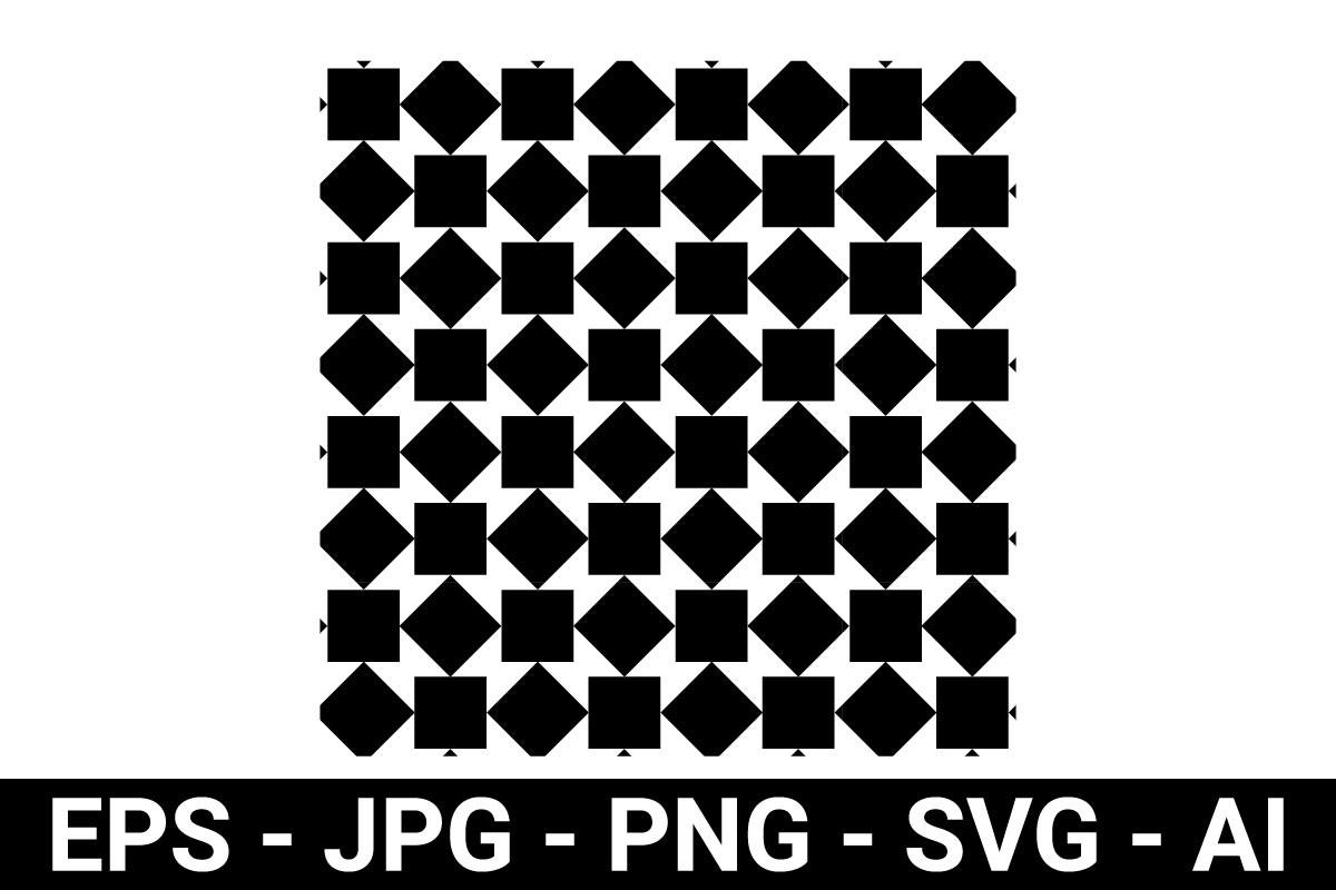 Square Diamond Seamless Pattern