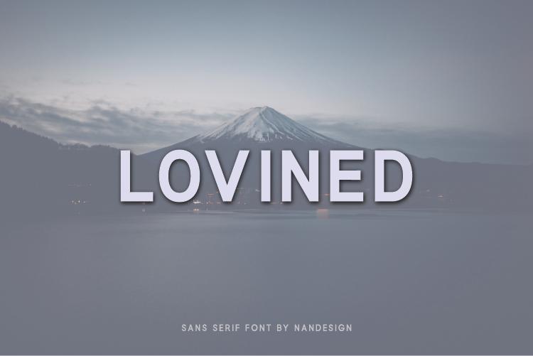 Lovined Font