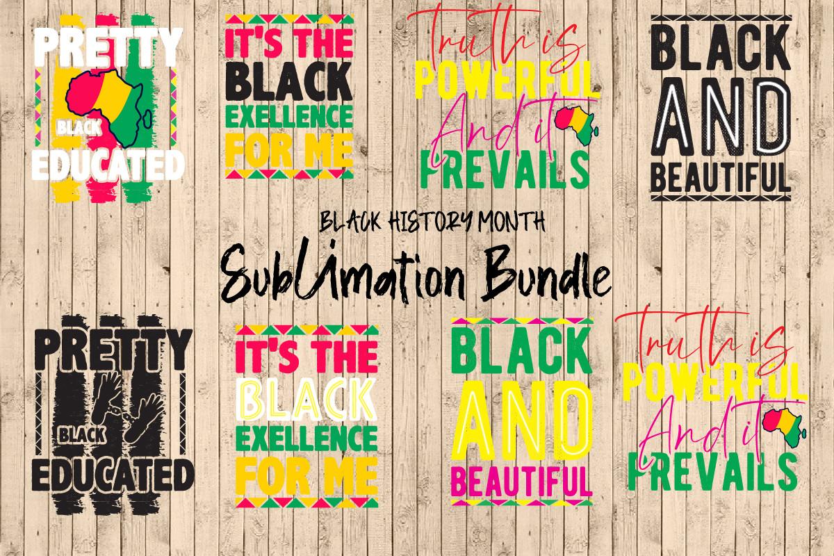Black History Month Sublimation Bundle