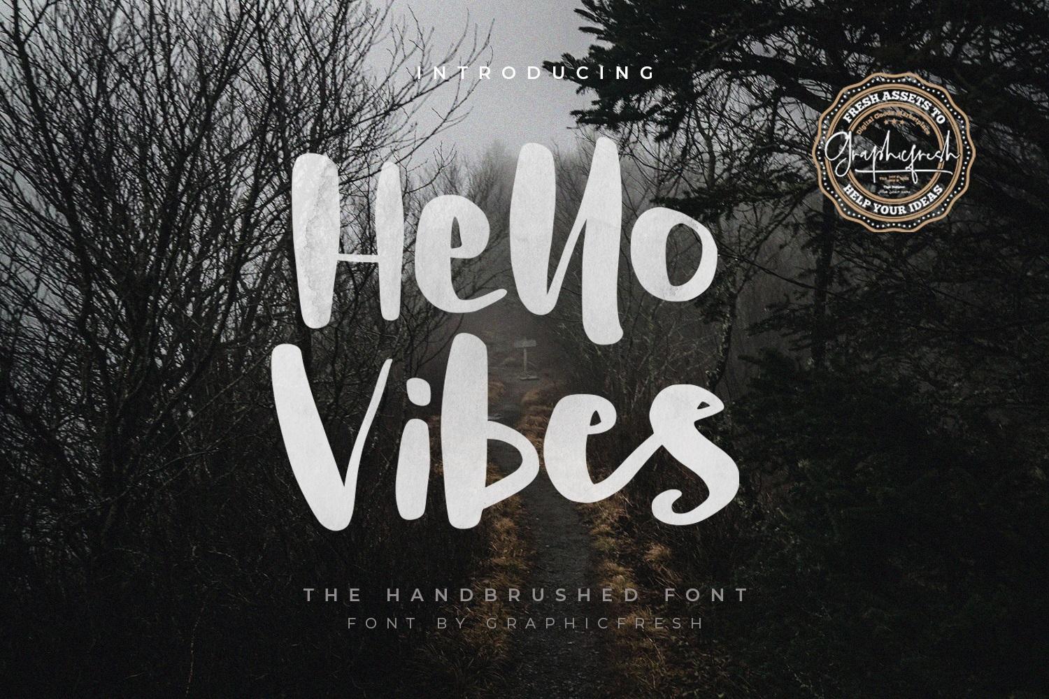Hello Vibes Font