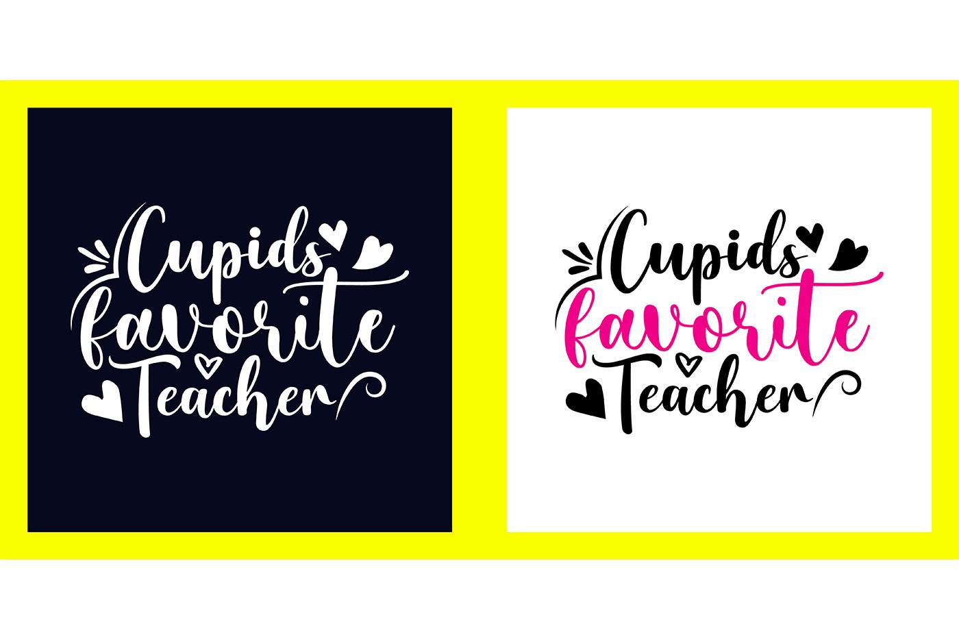 Cupids Favorite Teacher Valentines Shirt