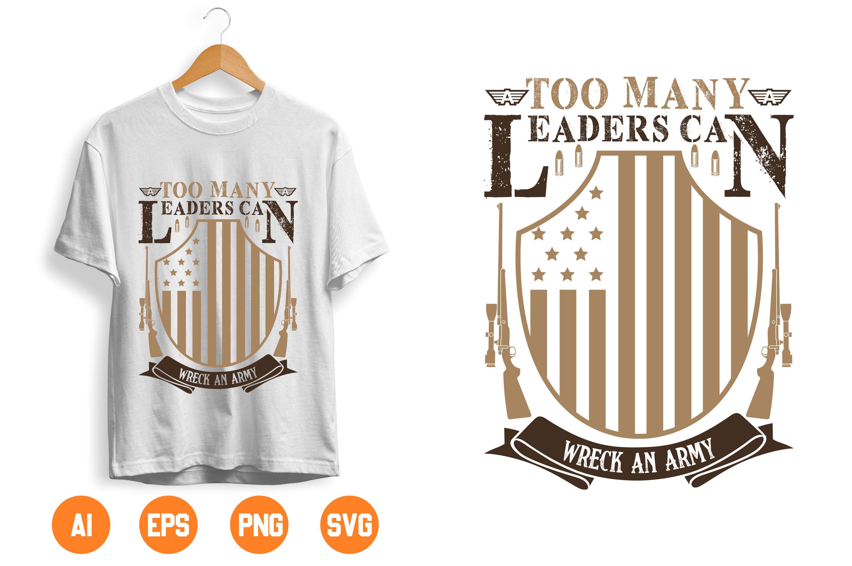 USA Army T-shirt Design 109