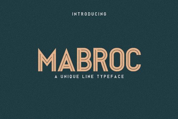 Mabroc Font