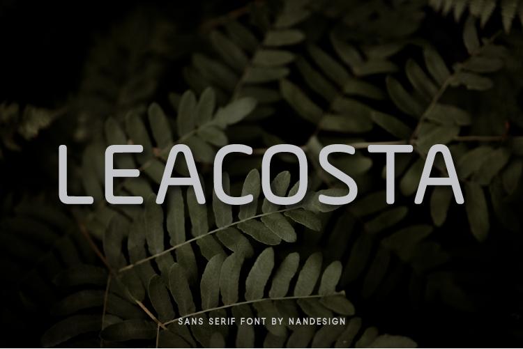 Leacosta Font