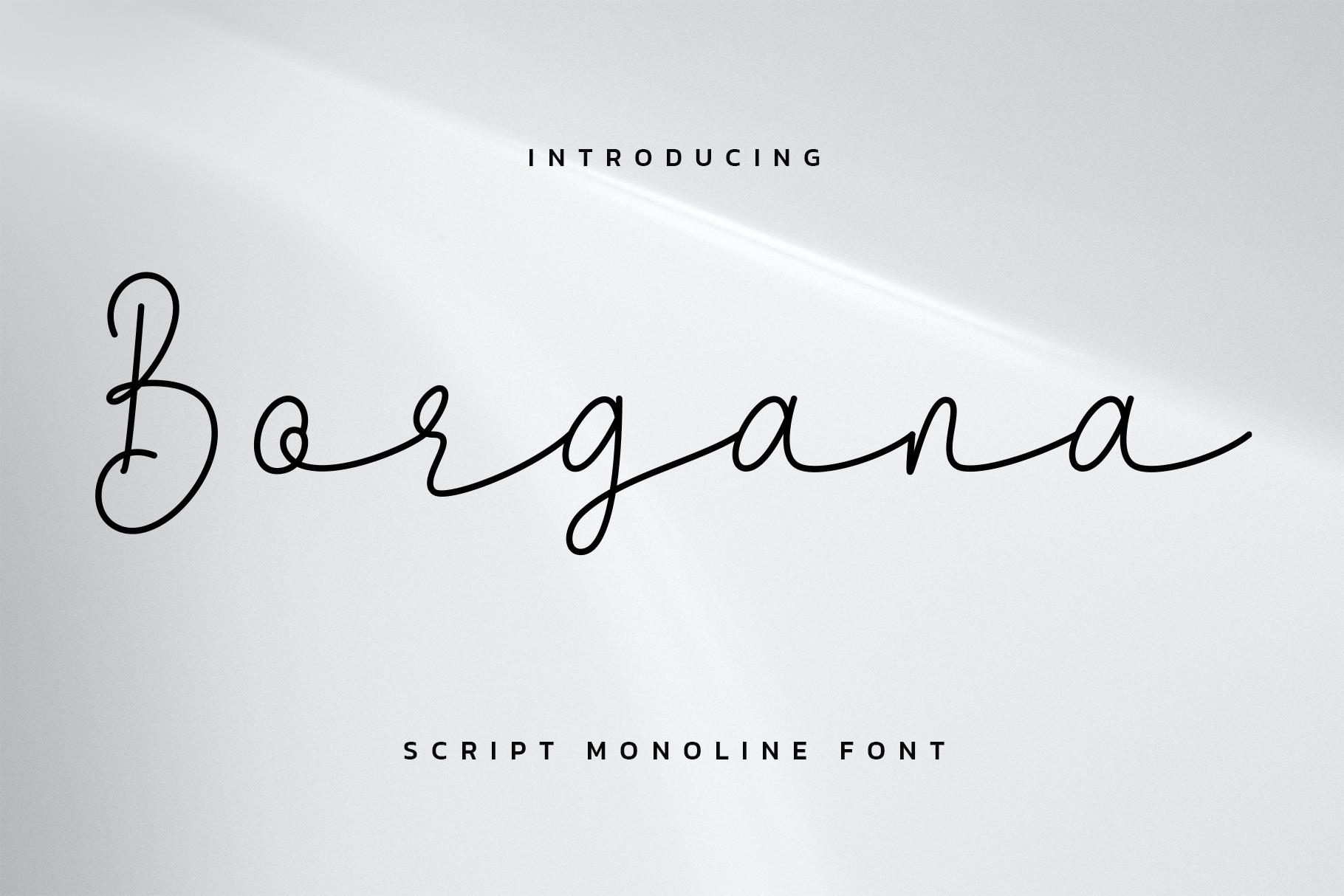 Borgana Font