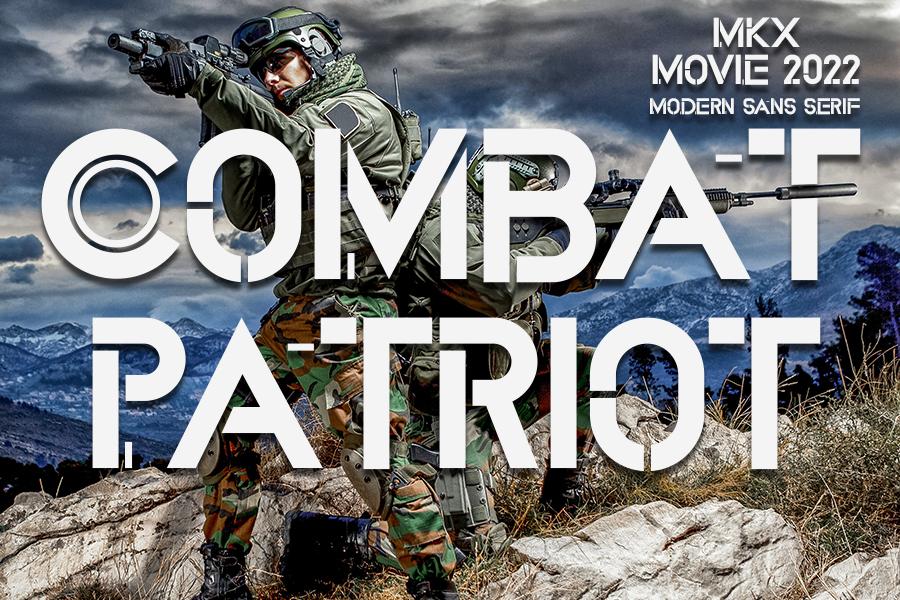 Combat Patriot Font