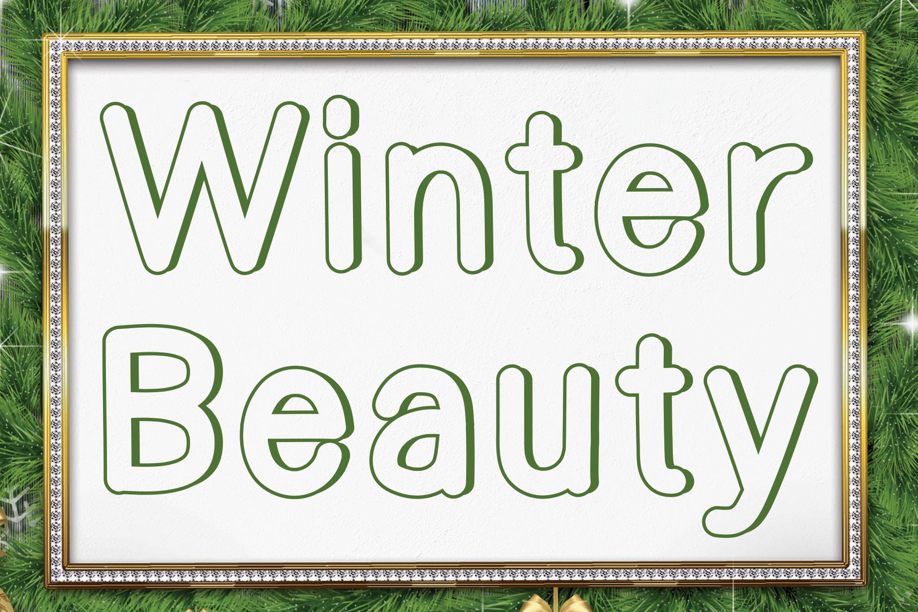 Winter Beauty Font