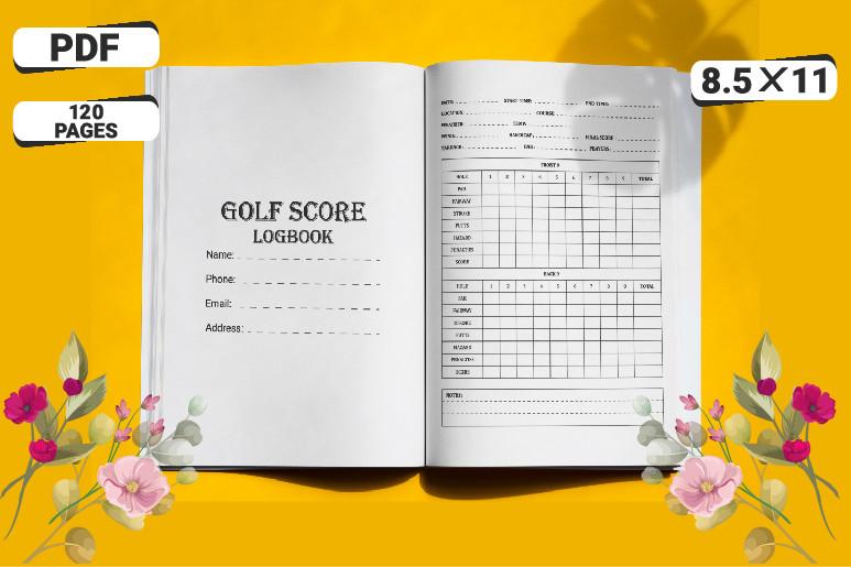 Golf Score Logbook