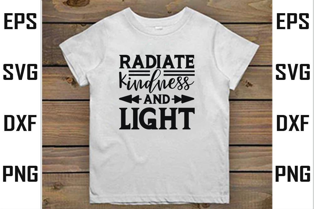 Tote Bag  Svg Design,  Radiate Kindness
