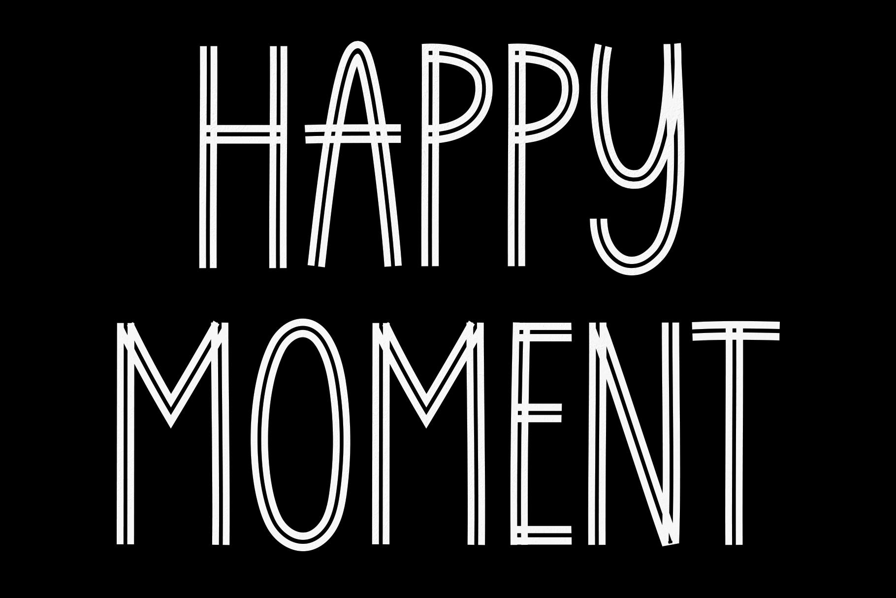 Happy Moment Font