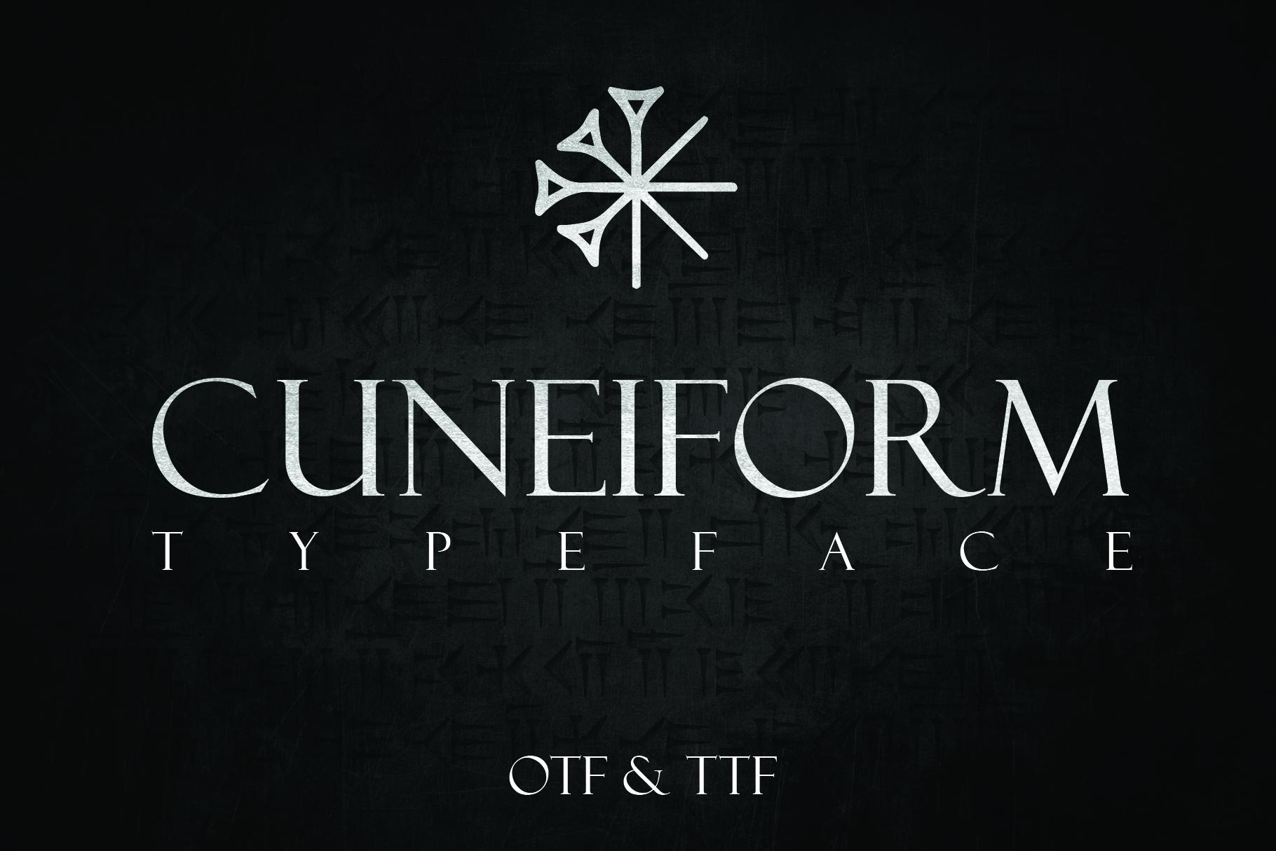 Cuneiform Font