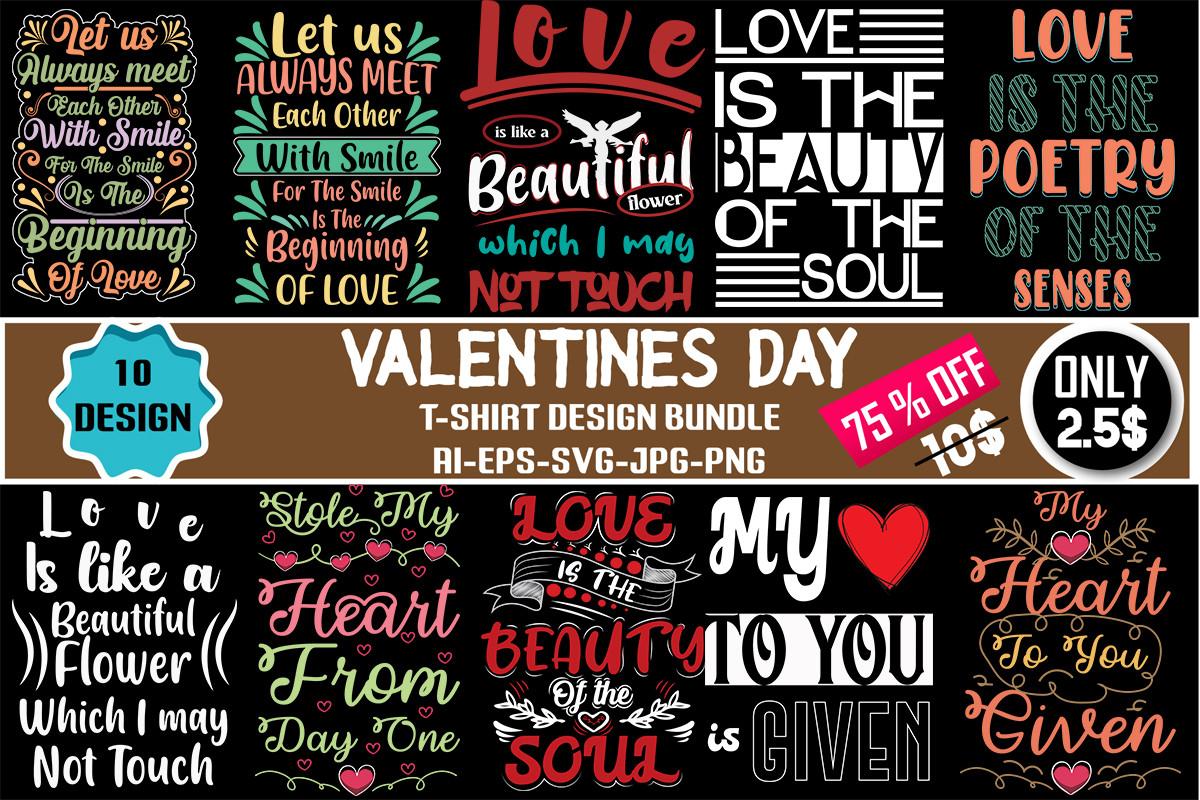 Valentines Day 10 Design Bundles