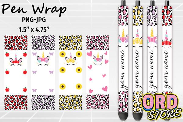 Bundle Unicorn Pen Wrap
