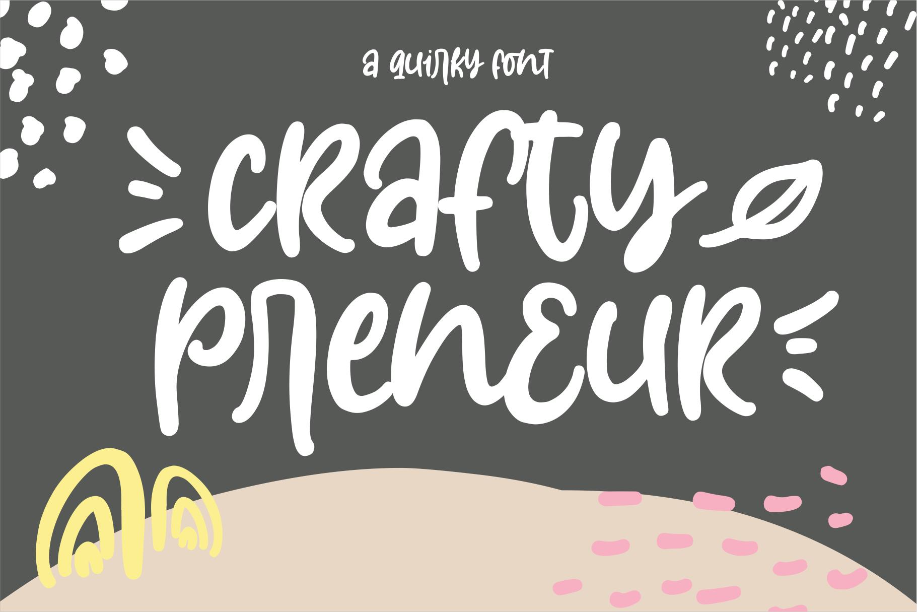 Craftypreneur Font