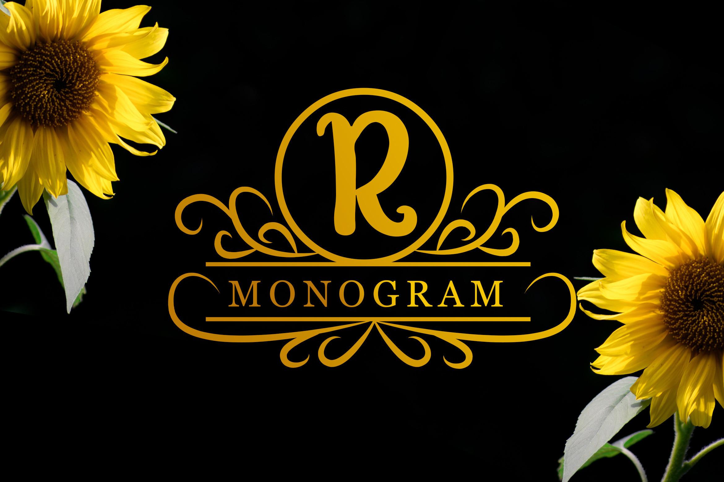 Awesome Monogram Font