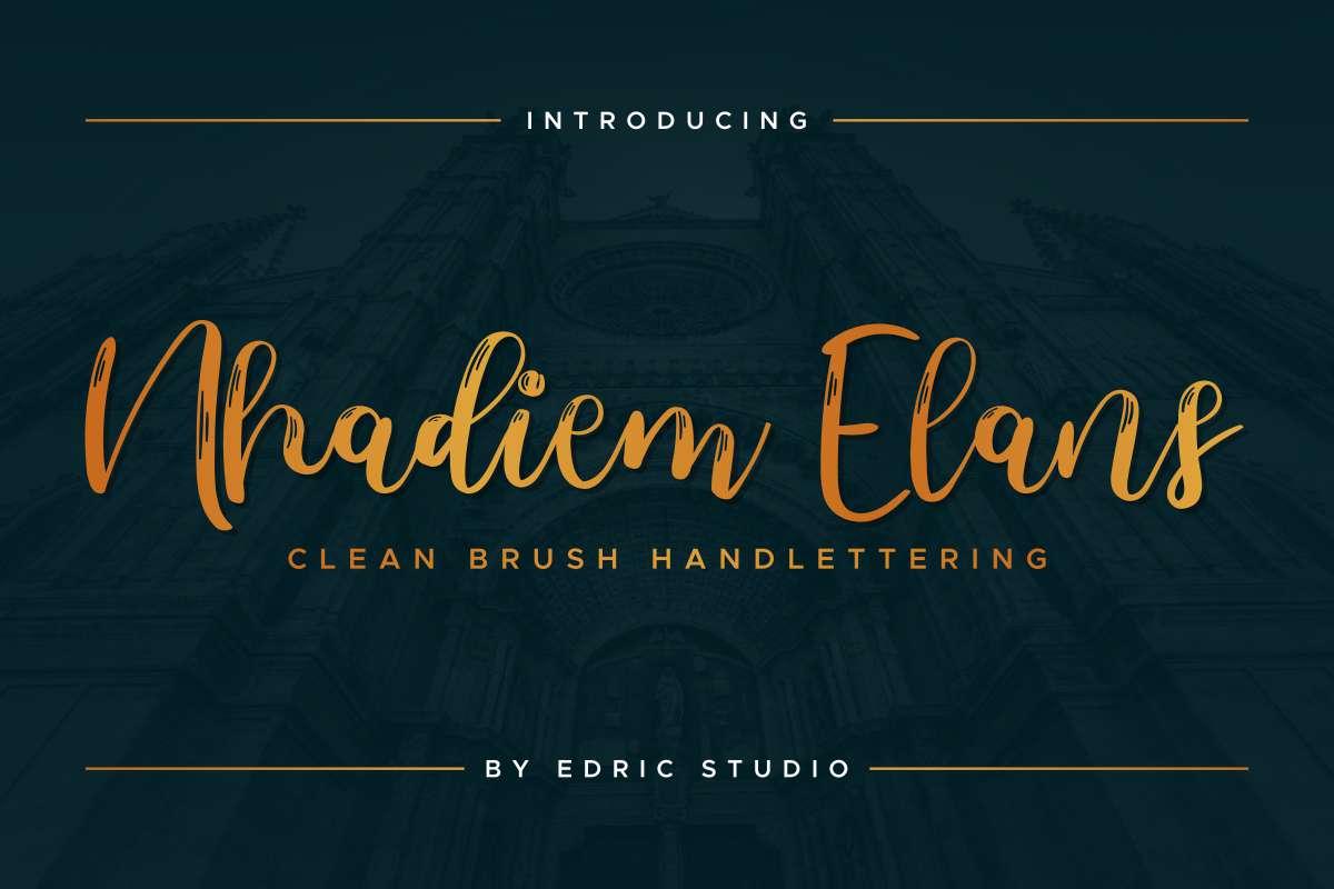 Nhadiem Elans Font