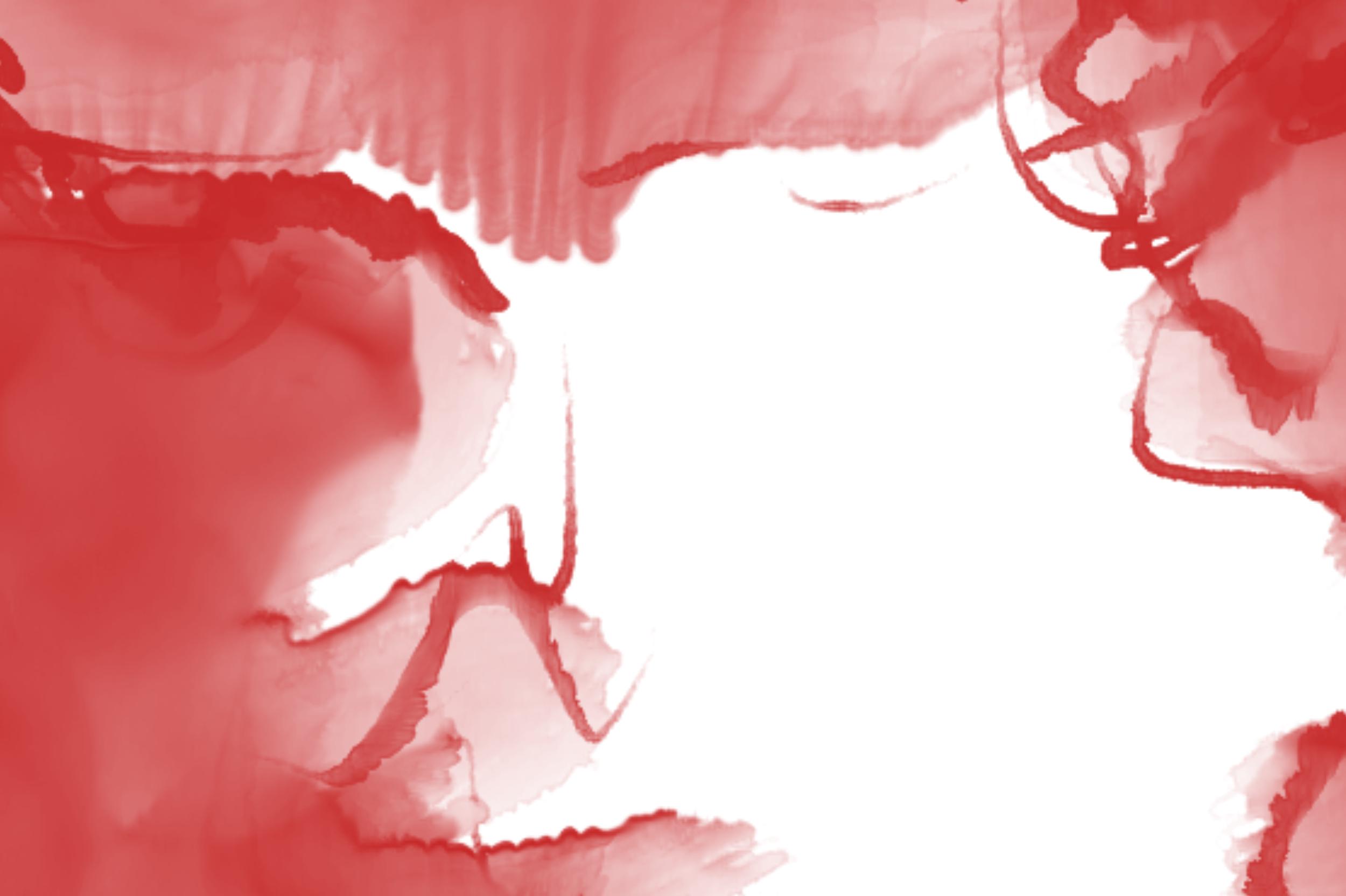 Watercolor Stains Wedding