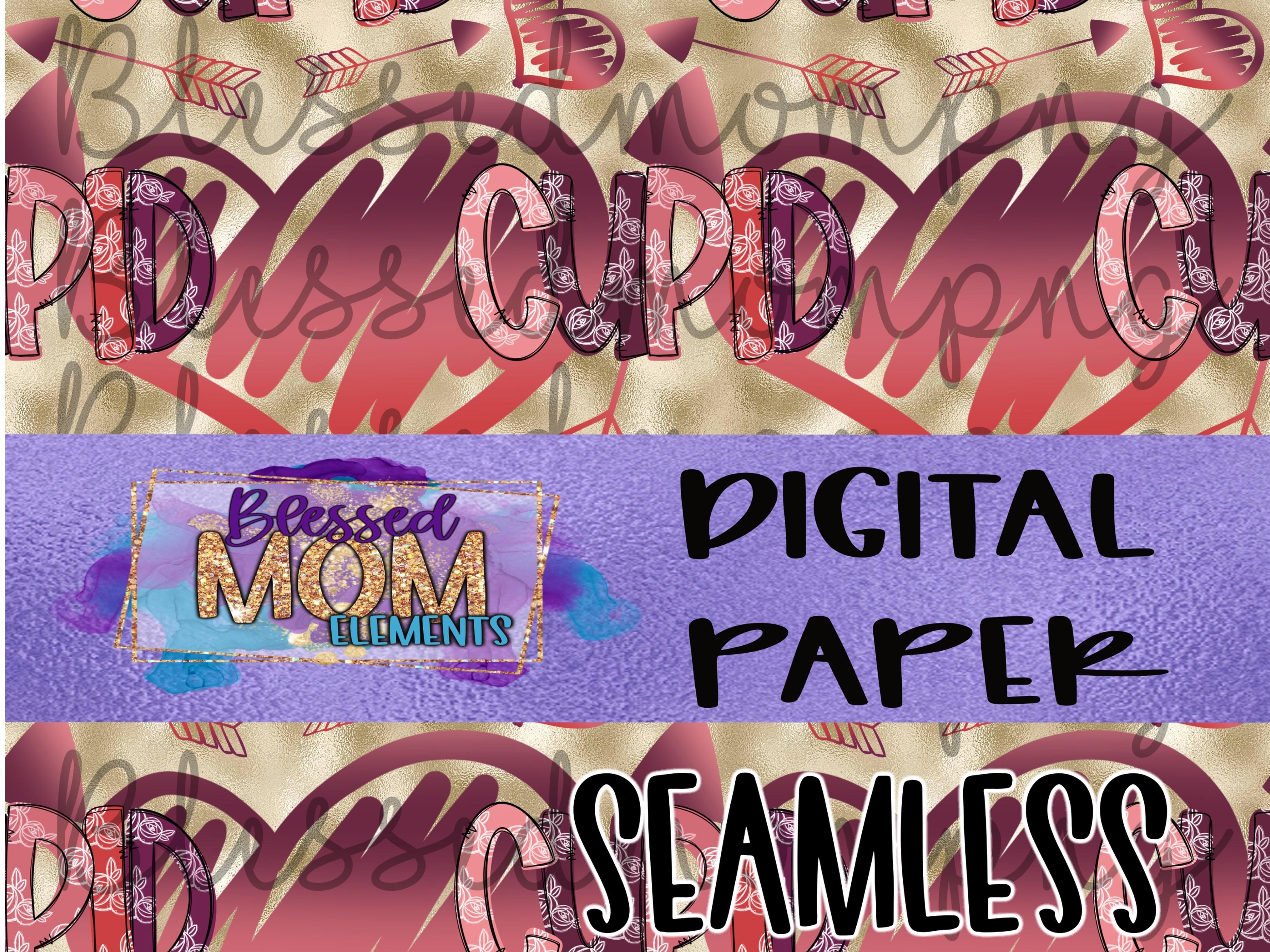 Cupid Digital Paper