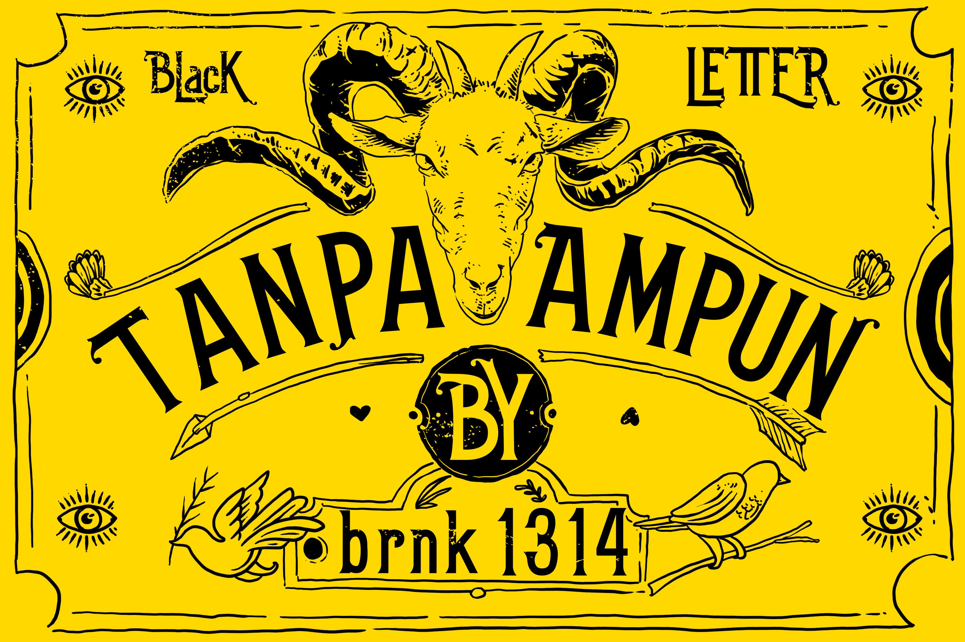 Tanpa Ampun Font