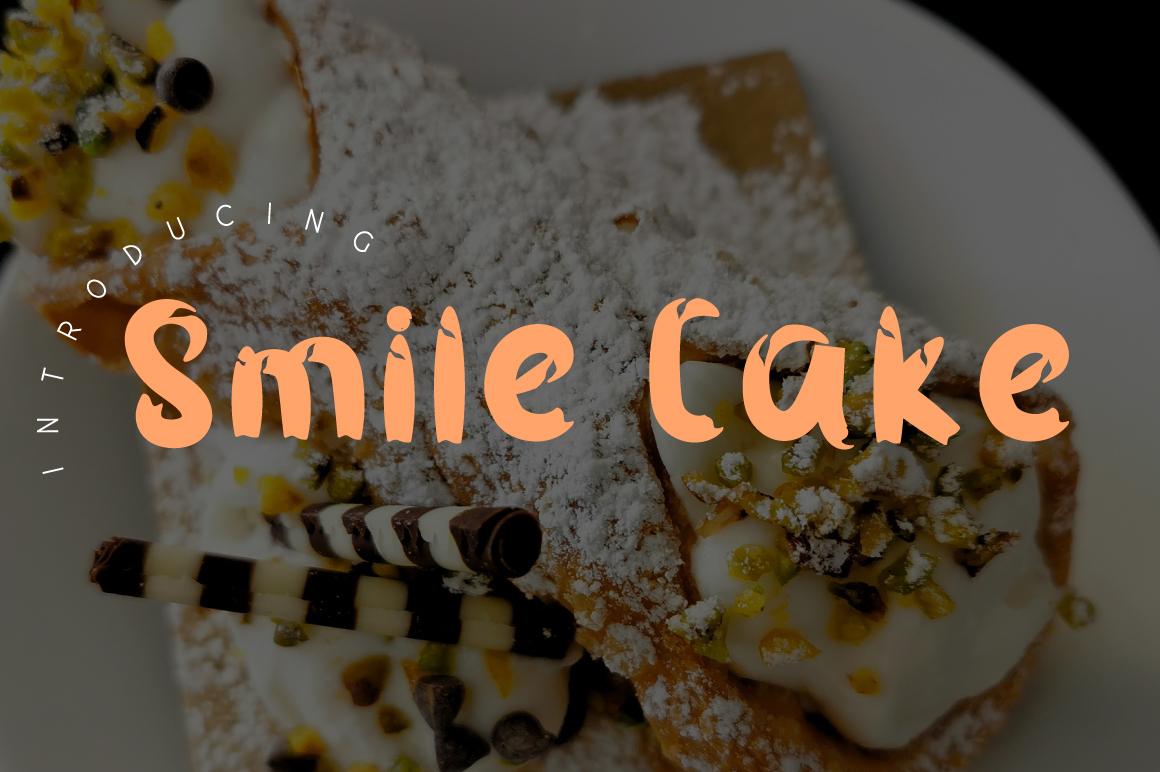 Smile Cake Font